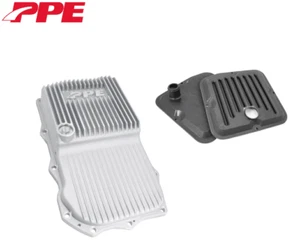 PPE HD Raw Aluminum Transmission Pan w/ 2 Filters For 13-22 Ram 1500/Challenger - Picture 1 of 9