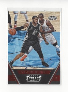 2015-16 Panini Threads Century Proof Red #84 LaMarcus Aldridge Spurs /99 