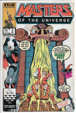 Masters of the Universe 3 He-Man 1985 Star Marvel Comics