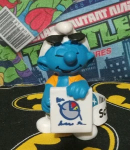 Figura de 2" Peyo/Schleich - Pitufo de marketing (Los Pitufos) - Imagen 1 de 5