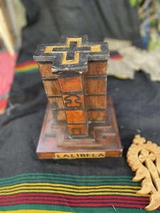 Ethiopian Orthodox Church Lalibela ላሊበላ Locally Handmade wood carving scriptures - Picture 1 of 5