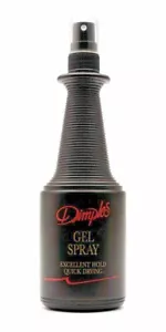 Grübchen Gel Spray 200ml Ermöglicht Ihnen vollständige Kontrolle Hinzufügen von Halt Volumen, Körper, Glanz - Bild 1 von 1