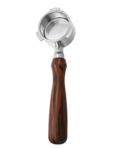 Cafetera Portafiltro y Filtro Sin Fondo Acero Inoxidable - Reutilizable - Imagen 1 de 3