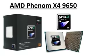 AMD Phenom X4 9650 Quad Core Processor 2.3 GHz, Socket AM2/AM2+, 95W CPU - Picture 1 of 5