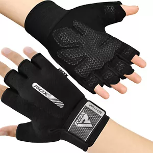 Weight Lifting Gym Gloves by RDX, Lifting Straps, Weight, Workout Gloves for Men - Picture 1 of 57