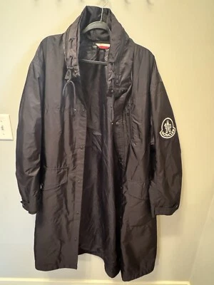 Moncler Greg Parka de Nylon Preto Tamanho 1 / EUA Pequeno - Imagem 1 de 4