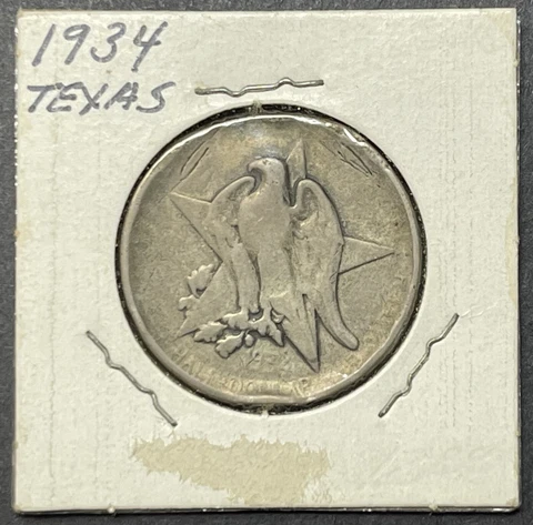 1934 Texas Commemorative Half Dollar, Buy 3 Items, Get $5 Off!! Cover
