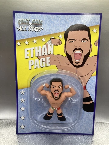 Ethan Page All Ego Pint Size All Star Wrestling Loot Action Figure AEW Brawler 1 Cover