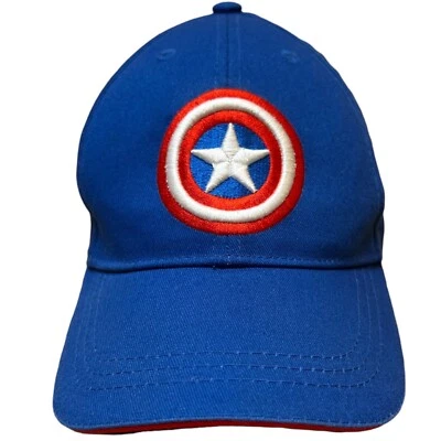 Captain America Hat Kids Large Shield Baseball Hat Cap 100 Cotton by Marvel Kids - Image 1 of 4
