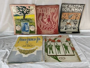 Ragtime Sheet Music Lot 5 - Picture 1 of 6