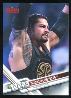 2017 Topps WWE Then Now Forever Roman Reigns #133 - Image 1 of 2