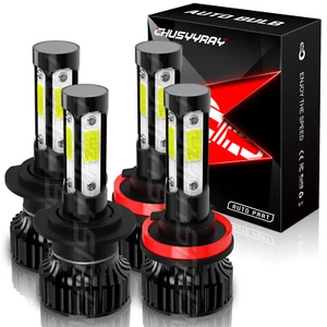 For Ford Escape 2005-07 4X H7 H11 Combo LED Headlight High & Low Beam Bulbs Kit - Picture 1 of 15