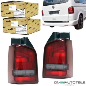 Rückleuchten Heckleuchten RECHTS LINKS Rot Smoke passt für VW T5 FACELIFT 09-15 - Bild 1 von 5