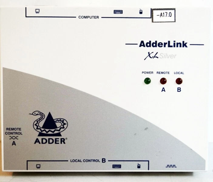 AdderLink XL Silver Model: ALSTX/ALSRX  Ser.-No. ALS4241  ALS 4241 - Bild 1 von 1