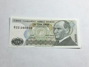 Billet Turquie 10 Lirasi 1970 (9-39/A1) - Imagen 1 de 2