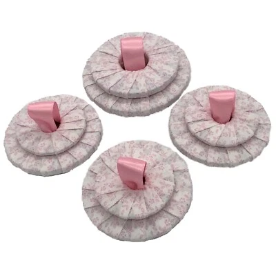 4 x 7cm Fabric Covered Metal Weights Paper Sewing Patterns Dressmaking Gift Set - Image 1 of 4