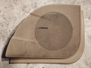 05-11 MERCEDES W219 CLS500 CLS55 CLS63 FRONT LEFT DOOR SPEAKER COVER OEM TAN - Picture 1 of 2