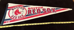 BOSTON RED SOX FENWAY PARK GAGLIARDETTO BASEBALL MLB VINTAGE anni 80 - Foto 1 di 1