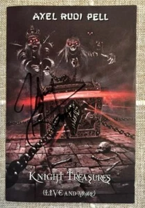 Axel Rudi Pell - Knight Treasures DVD (Signed by Johnny Gioeli) Hardline Steeler - Picture 1 of 4