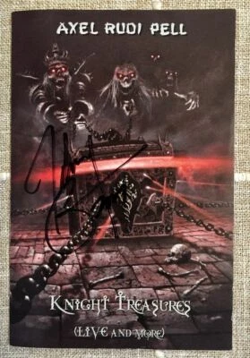 Axel Rudi Pell - Knight Treasures DVD (Signed by Johnny Gioeli) Hardline Steeler - Image 1 of 4