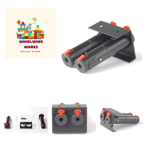 Black Solderless 1/4 inch Locking Jack TS and TRS for Pedalboards - 2 Jacks Set - Picture 1 of 7