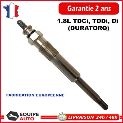 Bougie de Préchauffage pour Ford Focus C-MAX S-MAX 1,8 Tdci 1,8l Turbo Di TDDi - Imagen 1 de 4