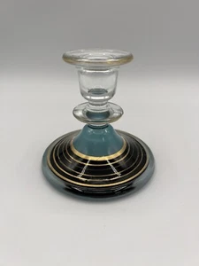 Vintage Indiana Glass Art Deco Candlestick, Circa: 1930’s - Picture 1 of 8