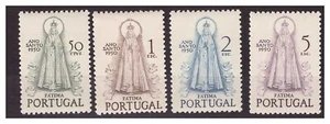 Portugal 1950 - Heiliges Jahr Fatima Serie Postfrisch Full Sheet MNH - Picture 1 of 1