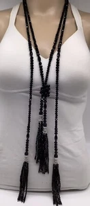 Collar de cuentas de cristal QVC 50"" obtendrás dos. - Imagen 1 de 8