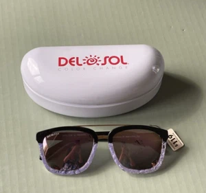 Women's Solize by Del Sol Sunglasses/Spectra Lens Effect Italy/Polarized - Picture 1 of 10