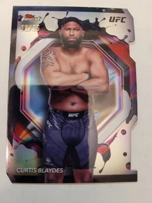 2024 Topps Finest UFC #266 Curtis Blaydes Rare Die Cut 12/25 - Image 1 of 2