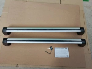 Land Rover Discovery 5 L462 Genuine Roof Cross Bars Rack 2017-24 Box carrier - Picture 1 of 7