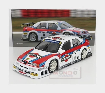 1:18 WERK83 Alfa Romeo 155 V6 Ti Martini #8 Dtm Itc 1995 Nicola Larini W1801001 - Immagine 1 di 2