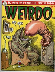 WEIRDO #11, NM-, 1st, Underground, Robert Crumb, 1981 1984, Last Gasp - Picture 1 of 1
