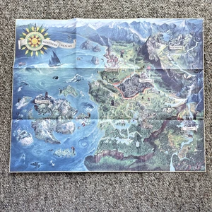 Witcher 3 Northern Realms Karte Poster nur Werbespieleinsatz - Bild 1 von 10