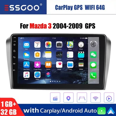Android 15 For Mazda 3 2003-2009 Car GPS Navi Stereo Radio Carplay GPS WIFI 32G Foto 1 de 4