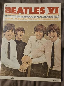 BEATLES  VI vocal album with guitar diagrams. It was released in 1965.  - Picture 1 of 11