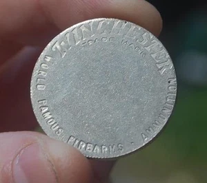 VINTAGE WINCHESTER WESTERN TRICK TARGET COIN TOKEN EXHIBITION SHOOTING SHOWS - Picture 1 of 5