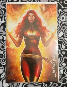 Uncanny X-Men #101 Nathan Szerdy SIGNED Red Pheonix Variant Marvel COA included - Picture 1 of 6