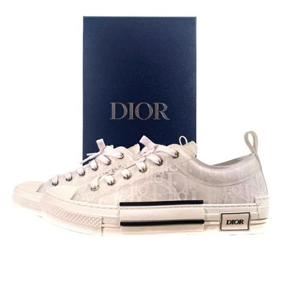 CHRISTIAN DIOR  Homme B23 LT OBLIQUE TRANSPARENCY Oblique Low Cut Sneakers White - Image 1 of 4