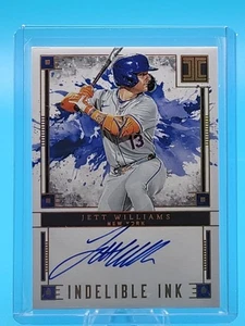 2025 Panini Impeccable Indelible Ink Baseball Jett Williams On Card Auto 01/10 - Bild 1 von 4