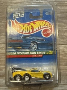 2000 Hot Wheels Treasure Hunt Series #2/12 Tow Jam Limited Edition Real Riders - Picture 1 of 2