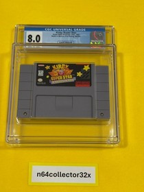 Kirby Super Star (CGC 8.0, Authentic) Nintendo SNES Super NES not WATA PSA VGA
