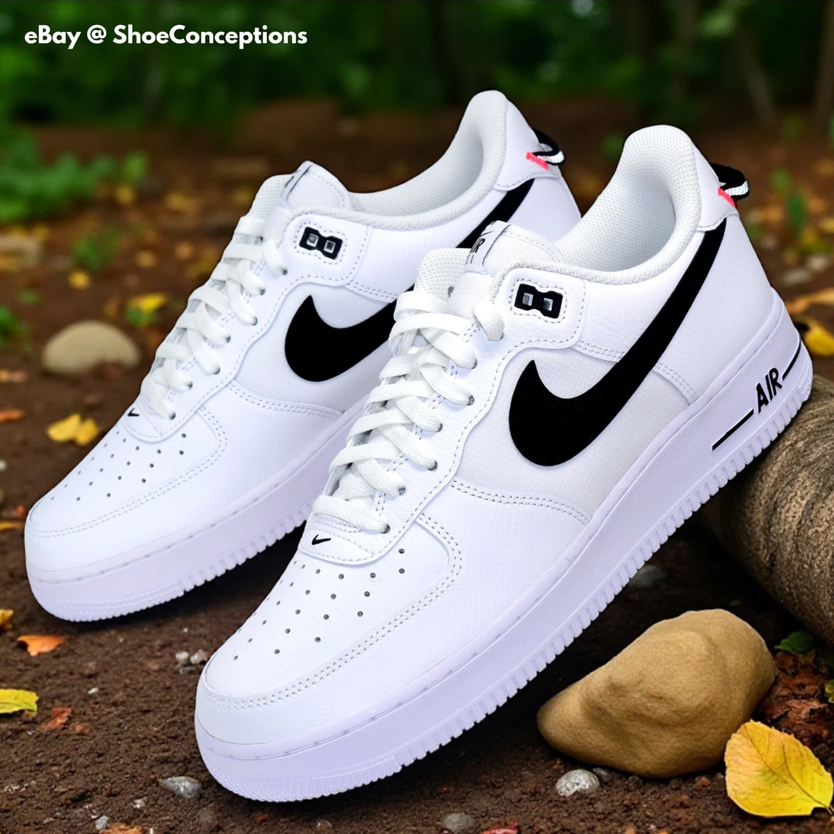 Nike Air Force 1 '07 \"Black/White\" 新品未使用 Las mejores ofertas en Nike Air Force 1 Low '07 Black White | eBay