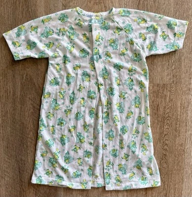Bata/vestido de dormir vintage Carter's recién nacido bebé Layette CIRCUS EE. UU. unisex Foto 1 de 4