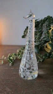 Vintage MCM KOSTA GIRAFFE HANDMADE ETCHED CRYSTAL GIRAFFE , 5 1/2" - Picture 1 of 11