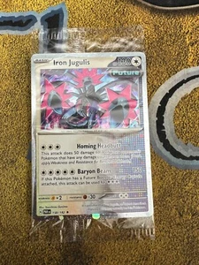 Pokemon SEALED Iron Jugulis 158/182 Cosmos Holofoil Promo!! - Picture 1 of 2