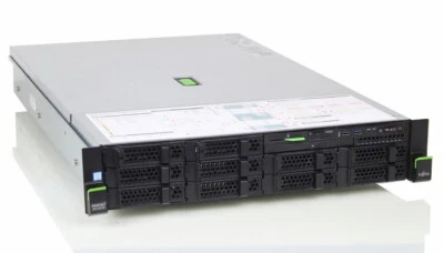 Fujitsu Primergy RX2540 M2 Server // 2x E5-2620 v4, 64 GB, 4x LFF, 2x PSU, Rails - Bild 1 von 4