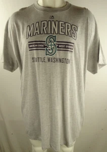 Seattle Mariners MLB Majestic Men's Big & Tall T-Shirt - Picture 1 of 6