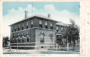 Coffeyville Kansas KS R. R. Y. M. C. A. 1906 Postcard LP25 - Picture 1 of 2